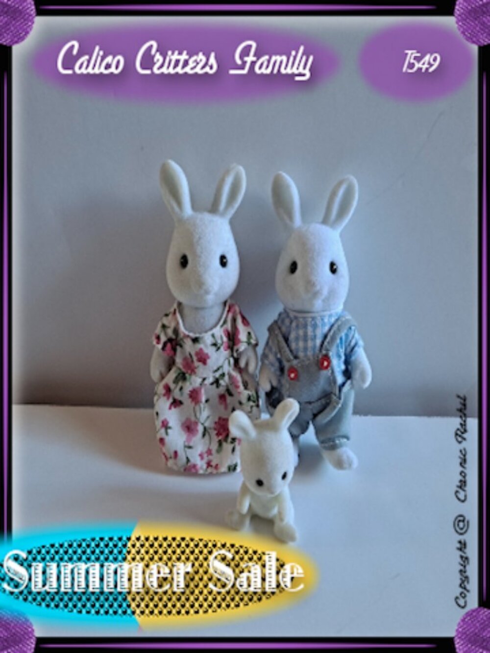 1985 Snow-Warren White Rabbit Family